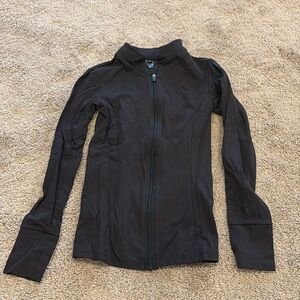 Full zip lightweight active sweatshirt